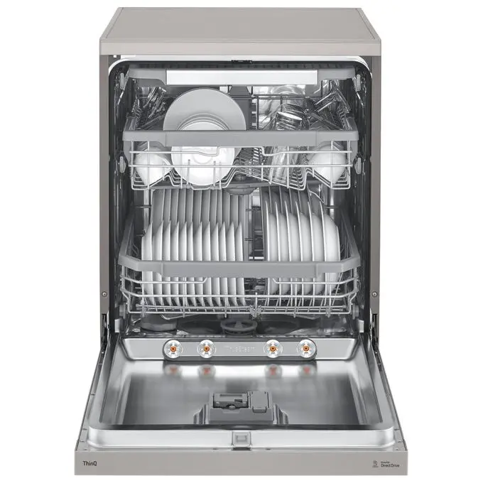 Hotpoint HFC 3C26 CW X Ariston Lavastoviglie Libera, 14 Cop, E, 60 cm, Inox