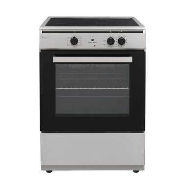 Electroline FSCE60INDX cucina con piano cottura a induzione – forno elettrico 65 lt – Acciaio inox