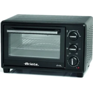 ARIETE 922 Fornetto Elettrico, 1500W, 24 Litri, Ventilato, Timer, Nero