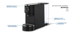 HYUNDAI SBHN-MC12NB Macchina CAFFE' NERA NESPRESSO