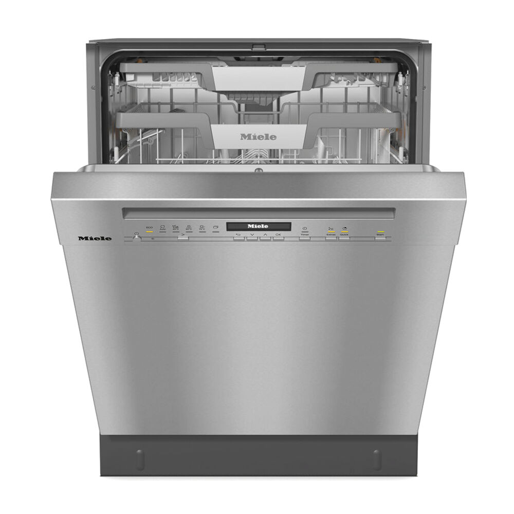 Miele G7210SCUCLST Lavastoviglie Sottopiano, 14 coperti, classe A, Acciaio inossidabile