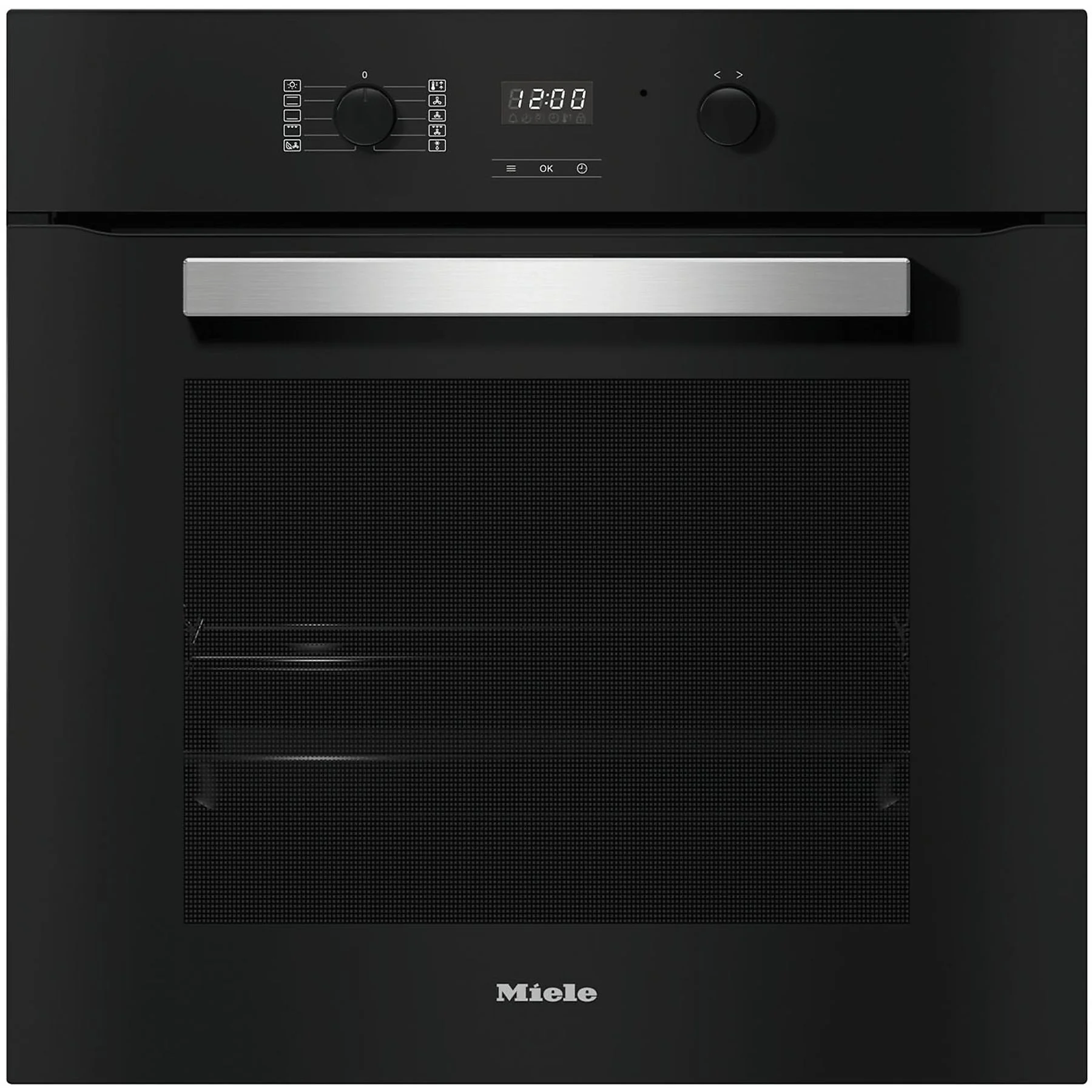 Miele H 2455 BP ACTIVE Forno 76 lt. Multifunzione Effetto acciaio inossidabile nero ossidiana