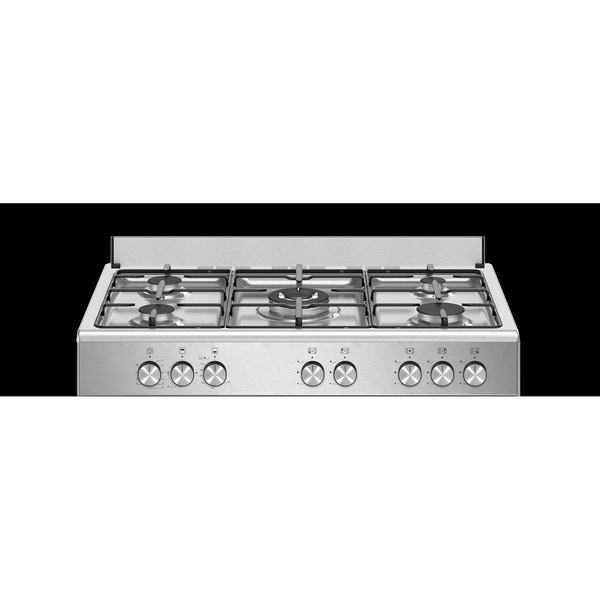 LaGermania SE965GX24 Cucina 5 fuochi a gas forno a gas da 90 x 60, Acciaio Inox