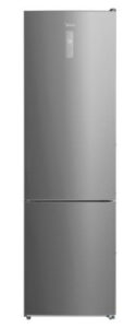 MIDEA MDRB489FGD46O - FRIGORIFERO COMBINATO Capacità 330Lt, Total No Frost, L 59,50 cm A 200,10 cm P 63,50 cm, Argento, Classe D