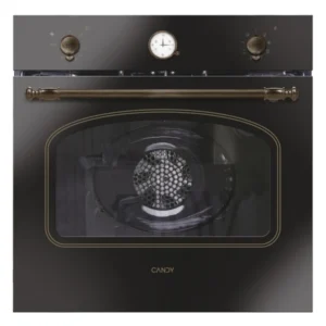Candy Classic FCC604GH/E Forno Multifunzione vintage 65 Lt., Nero, classe A+