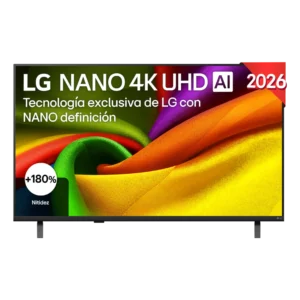 Lg 55NU85CB6LA.AEU Smart TV 55 Pollici NANO 4K, Ultra HD, Display LED, Sistema Web OS, Classe F con AI Nano Detail Enhancer, colore Nero