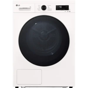 Lg RNX1008NWB.AGWQPIS Asciugatrice con Pompa di Calore 8 Kg Classe C, Profondità 66 cm, Wi-Fi con app ThinQ AI, colore Bianco